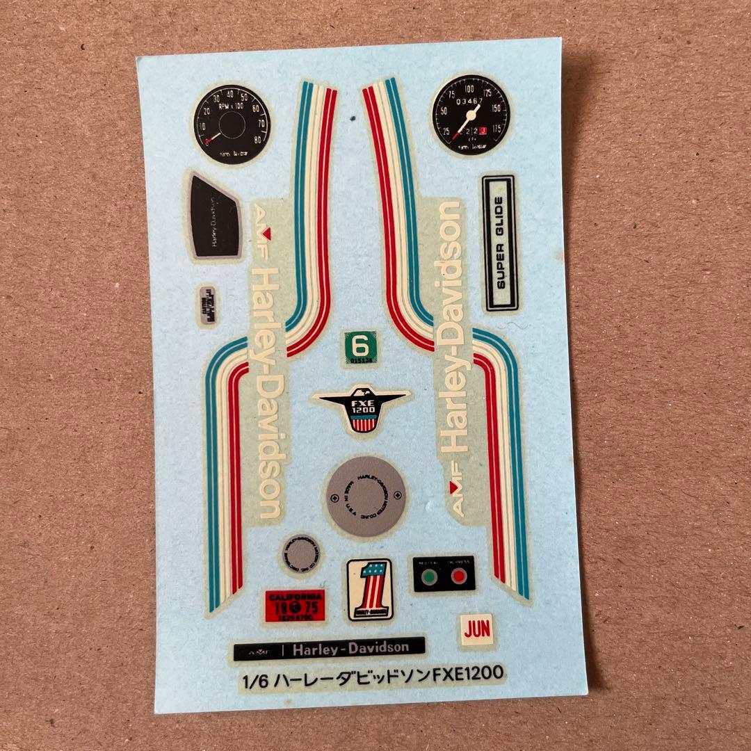 【一部組み立て済】タミヤ1/6 ハーレースポーツFXE1200 スーパーグライド