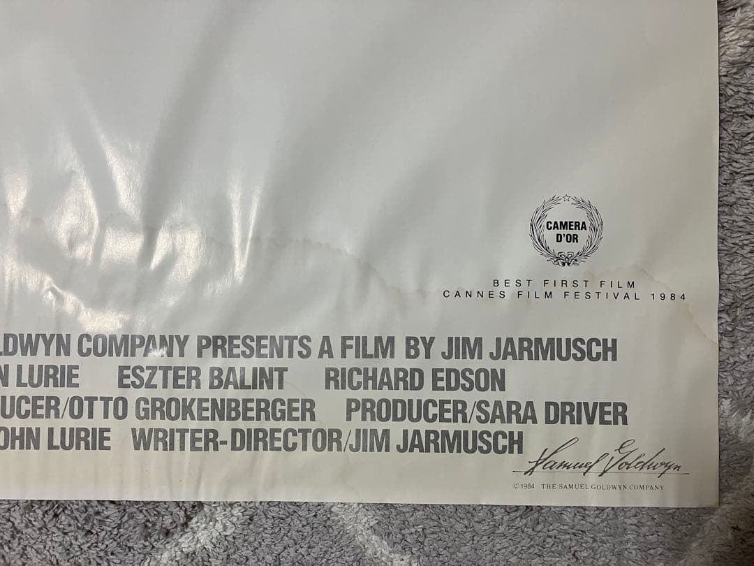 ストレンジャー・ザン・パラダイス　ポスター　102×68cm