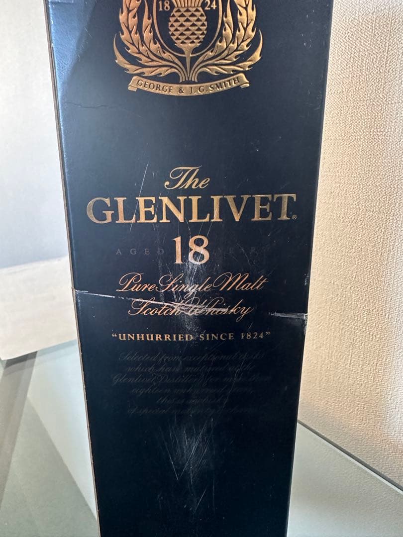 40年前のThe Glenlivet 18年 シングルモルトウイスキー750ml
