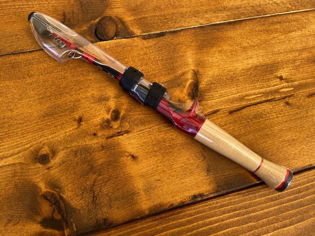 トラウトロッド　釣り竿セット　ルアーウォレット 5ft ベイトフィネス　渓流釣り