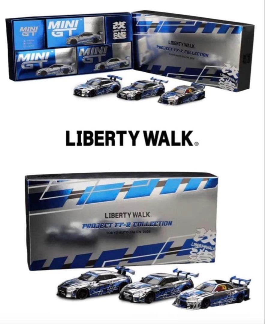 MINI GT リバティウォーク 東京オートサロン2026 限定 3台 mini