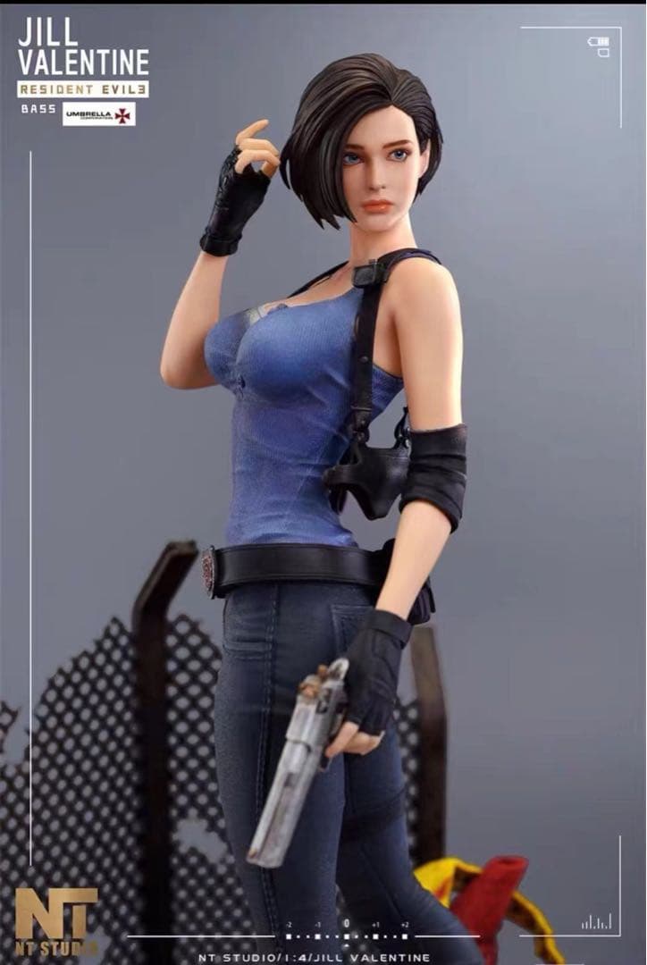 バイオハザード ジル・バレンタイン ガレージキット ガレキ スタチュー②