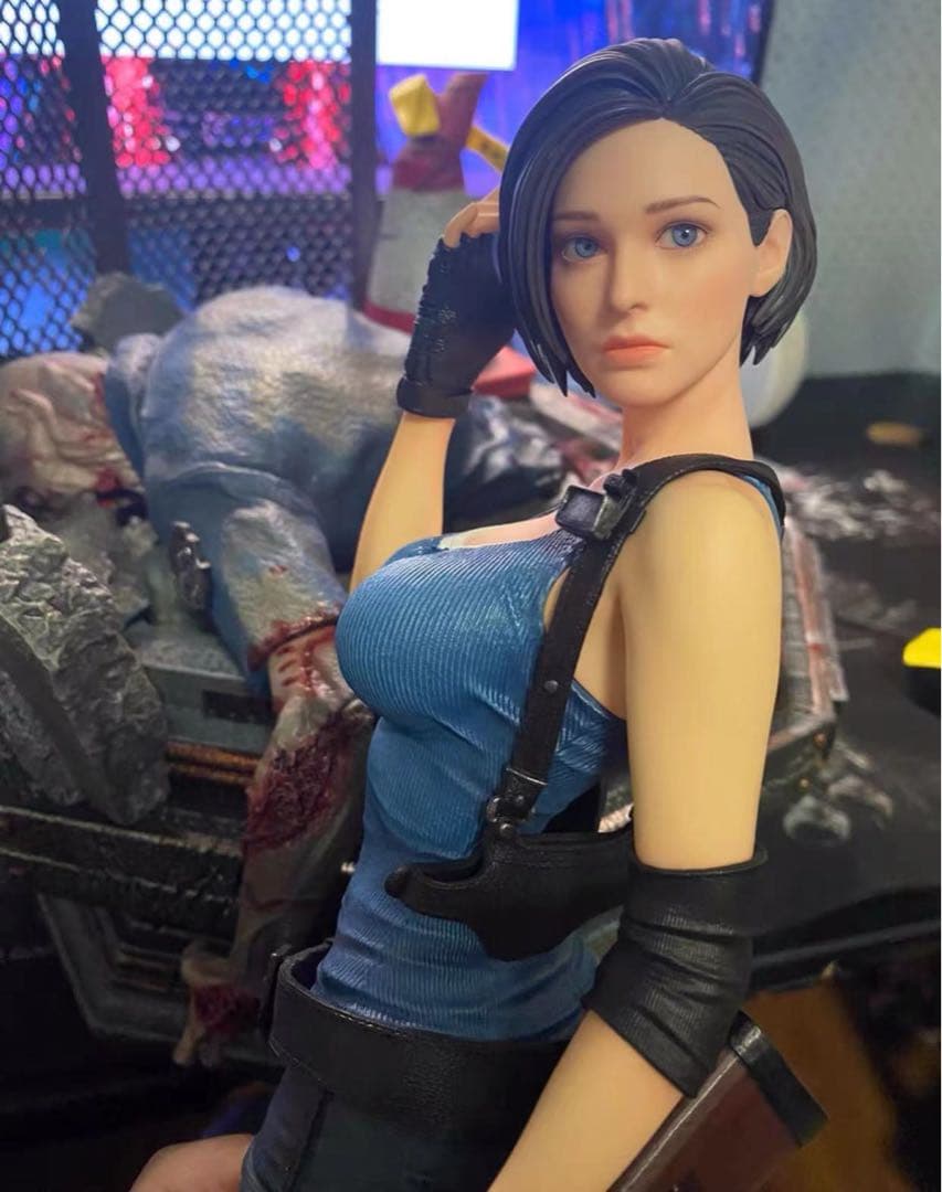 バイオハザード ジル・バレンタイン ガレージキット ガレキ スタチュー②