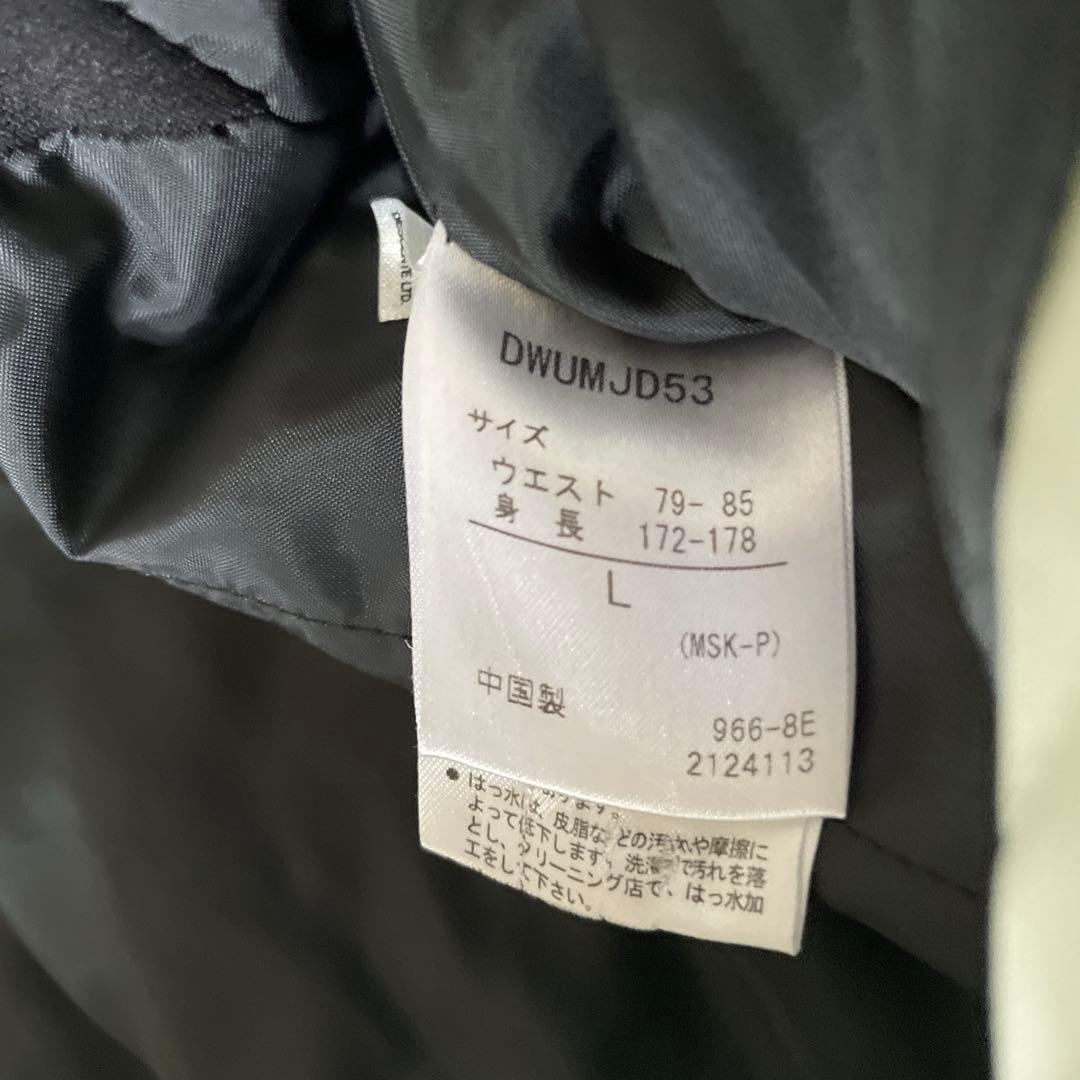 デサントDESCENTEスキーウェア　上下セット　デモチーム　中古　サイズL