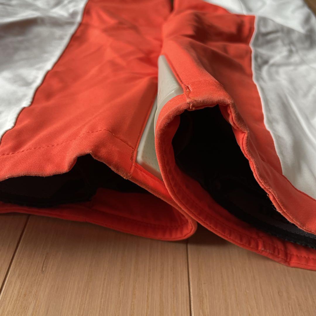 デサントDESCENTEスキーウェア　上下セット　デモチーム　中古　サイズL