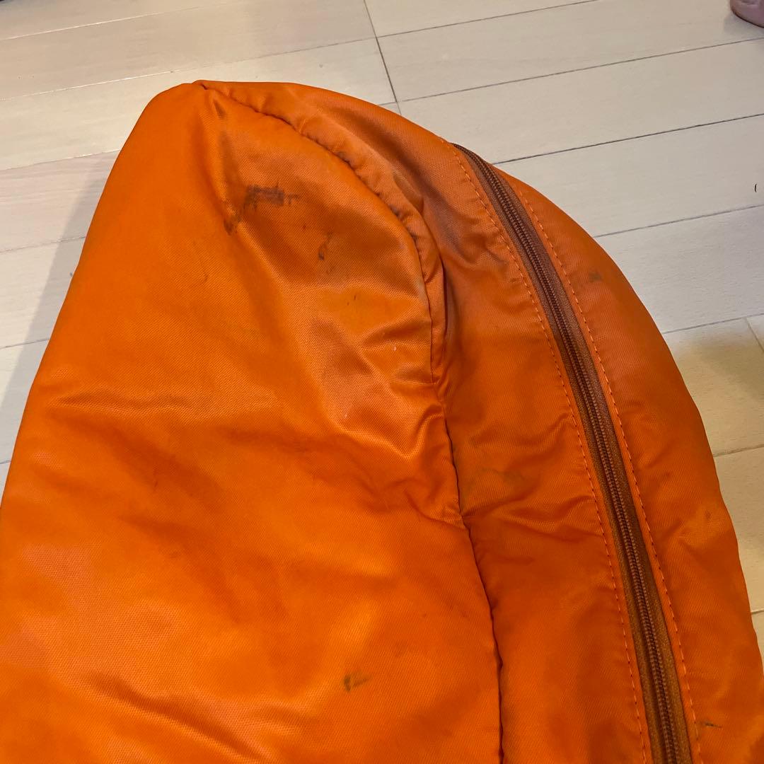 onoff オノフ　オレンジ ゴルフバッグ