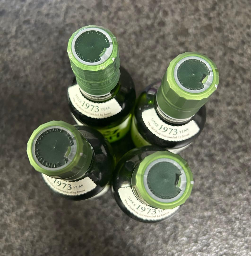 サントリー 白州 180mlウイスキーミニボトル 4本セット