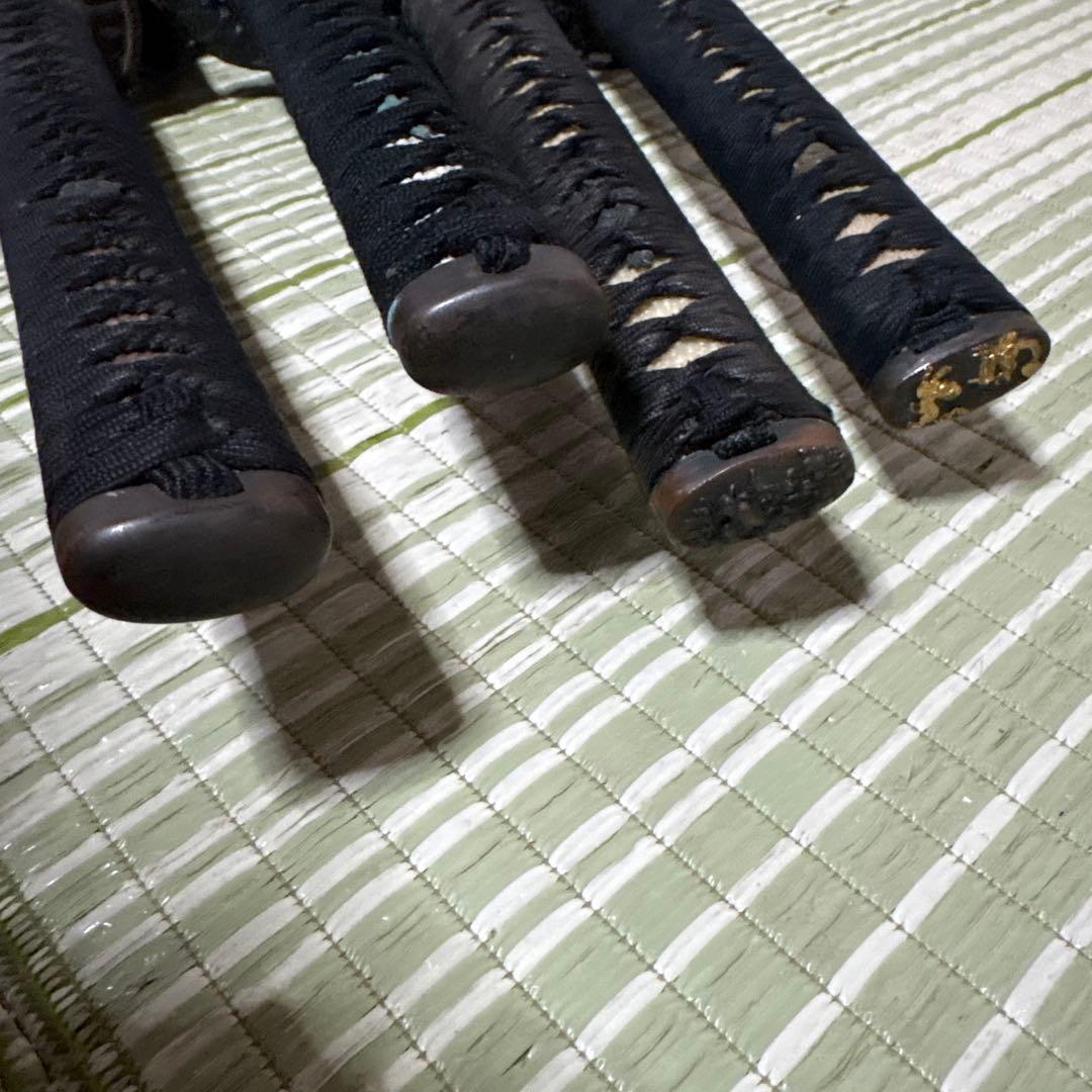 模造刀　模擬刀　武士　侍　伝統工芸　剣　ソード　太刀　鞘　鍔　4本