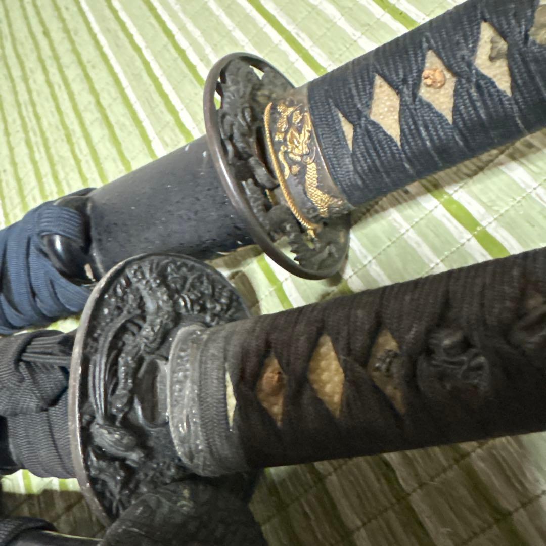 模造刀　模擬刀　武士　侍　伝統工芸　剣　ソード　太刀　鞘　鍔　4本