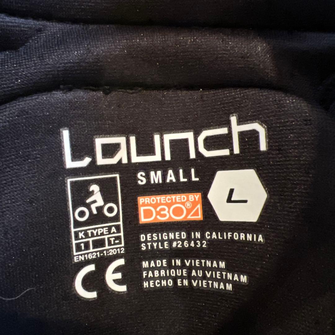 Fox Launch プロテクター スモール ブラック