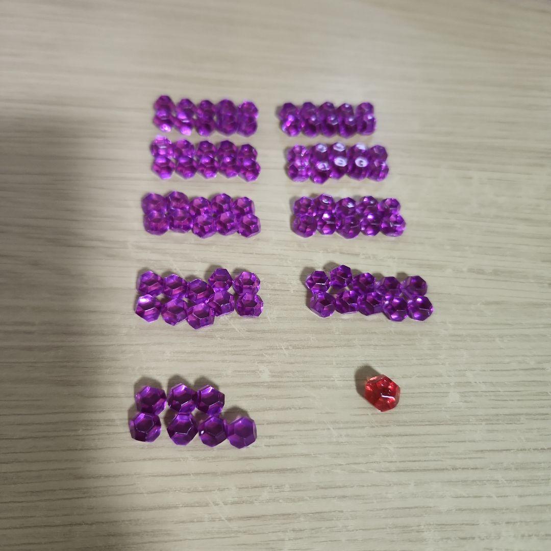 バトスピ　SAGA コア　紫87 個　ソウルコア 1個