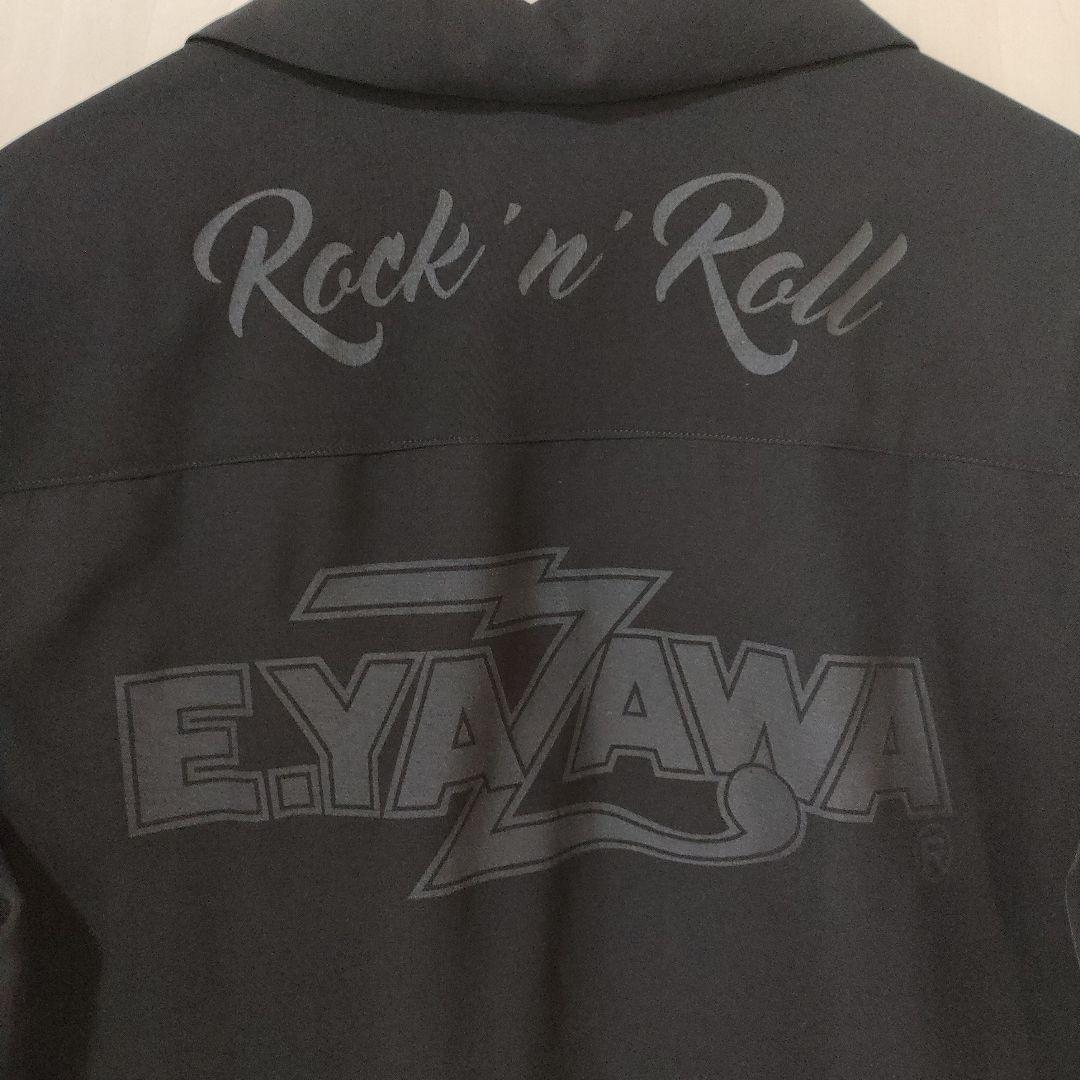 E.YAZAWA ロックンロール シャツ Mサイズ ブラック　矢沢永吉さん