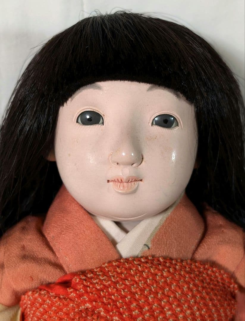 市松人形　小柄な優しいお顔の可愛いお嬢様　身長36.5cm