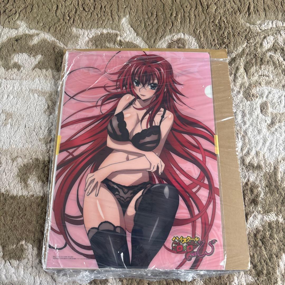 A3 ハイスクールD✕D リアス　非売品クリアファイル