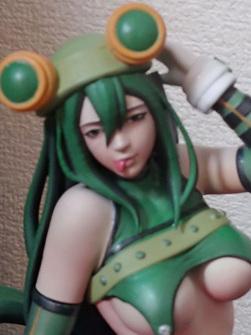 僕のヒーローアカデミア 蛙吹梅雨 レジン ガレージキットフィギュア塗装済完成品