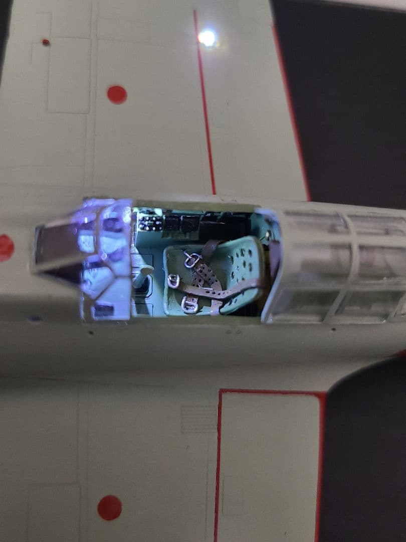 零式艦上戦闘機21型 坂井三郎乗機リアルモーターライズ完成品