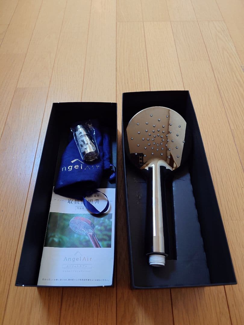 Angel Air Beat マイクロバブルシャワーヘッド 皮脂汚れをキレイ爽快