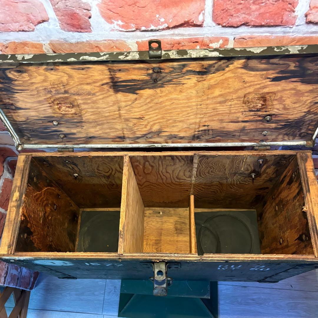 米軍　ミリタリー　US.ARMY ランタンケース　箱