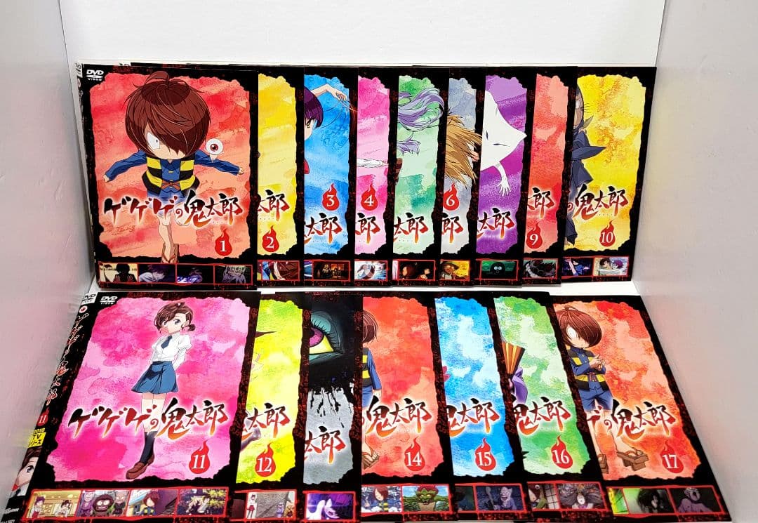 ゲゲゲの鬼太郎 2018/2019　DVD　 全35巻セット　レンタル落ち