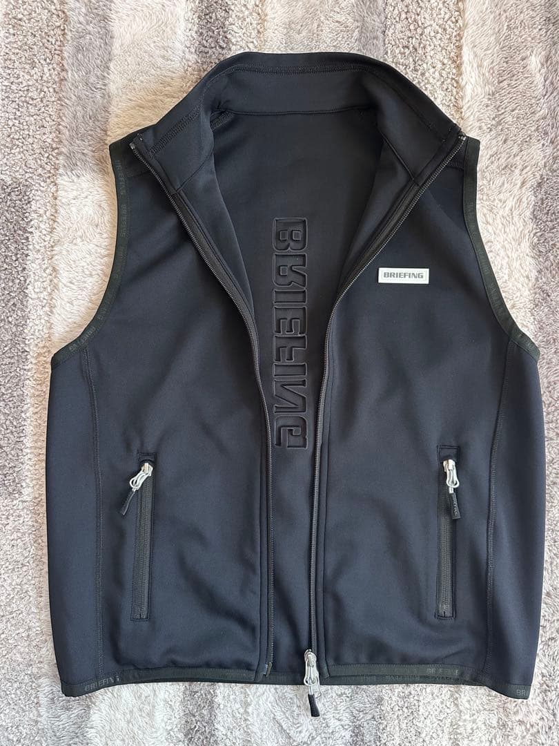 【美品】BRIEFING 3DロゴベストM