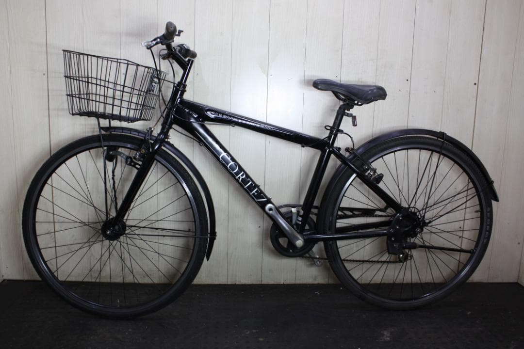 CORTEZコルテッツ 700C アルミ 7速 AUTO LED 通勤クロス