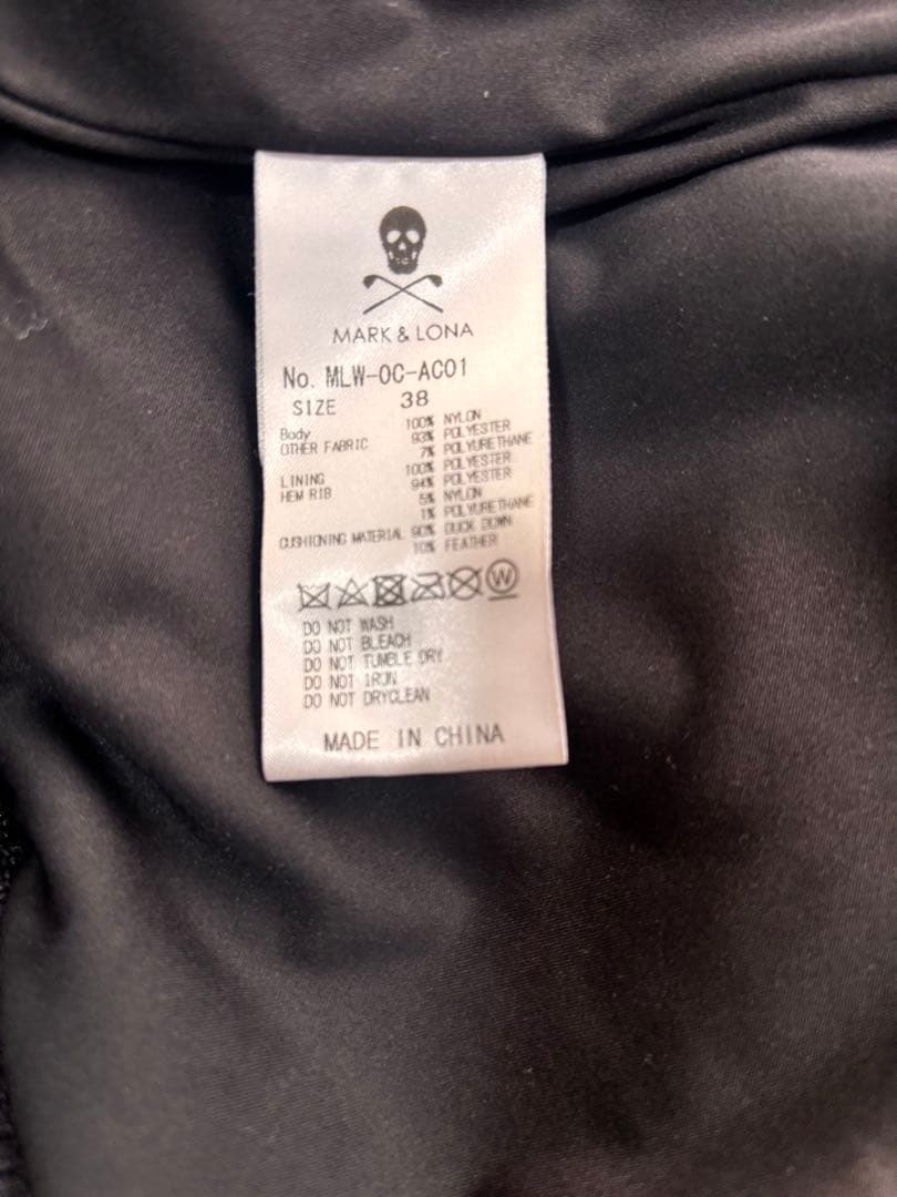 マークアンドロナ ゴルフダウンジャケット