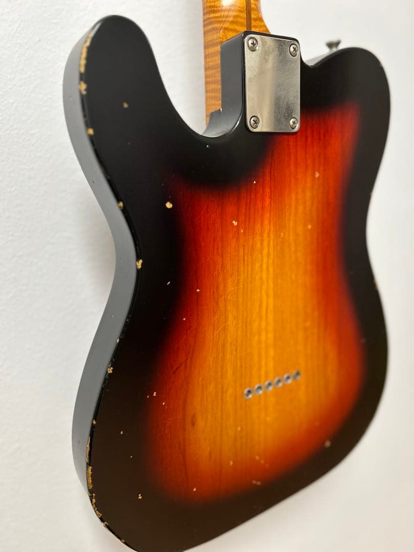 MJT telecaster バーズアイネックアッシュボディ