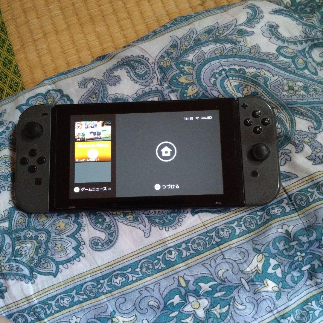 Nintendo Switch 本体 グレー Joy-Con付き