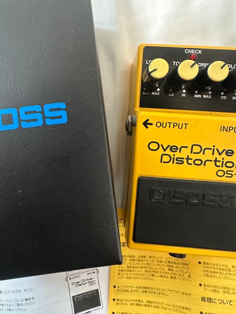 BOSS OS-2 (OverDrive/Distortion)エフェクター