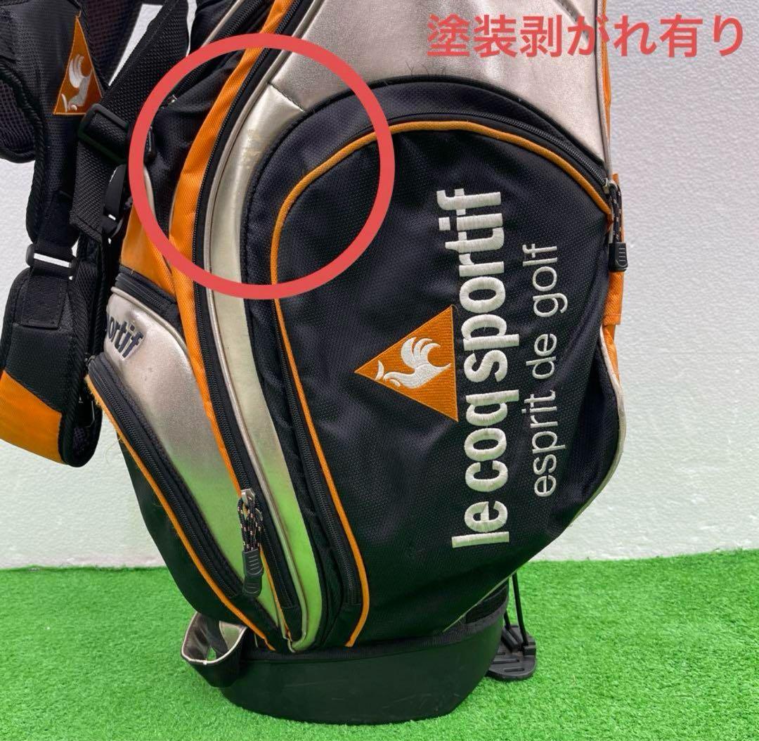 lecoqsportif ゴルフバッグ　9インチ　中古品　ルコック　男性用
