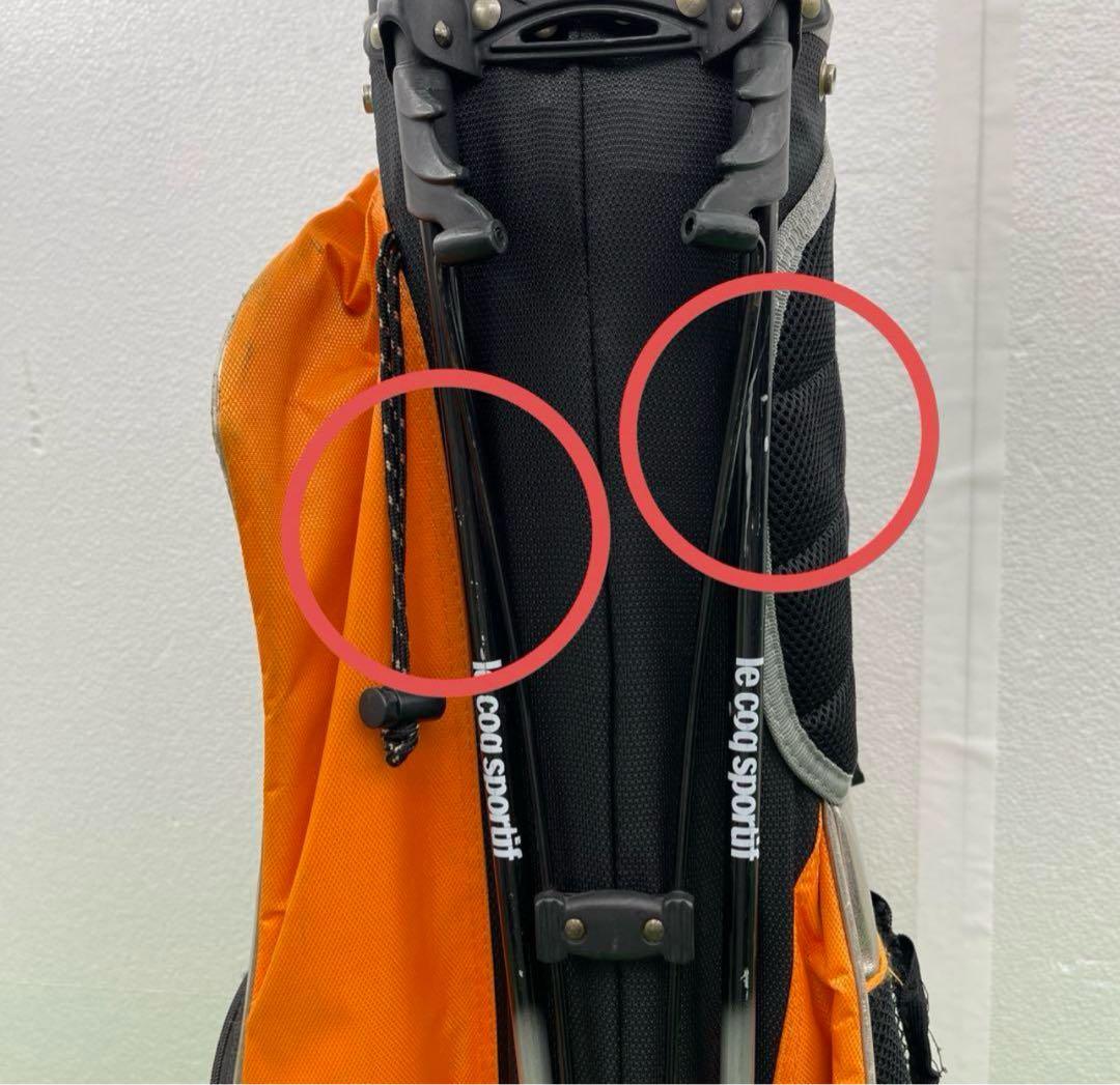 lecoqsportif ゴルフバッグ　9インチ　中古品　ルコック　男性用