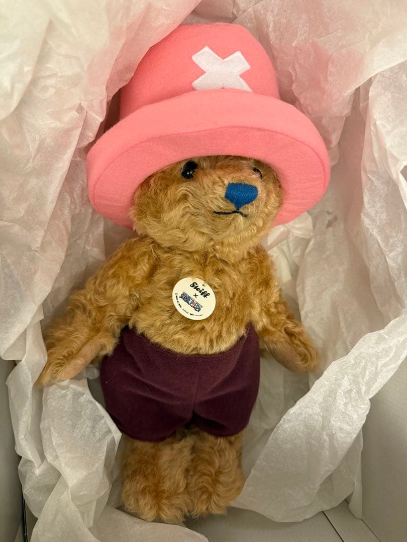 【新品・世界1500体限定】シュタイフ×ONE PIECE チョッパーテディベア