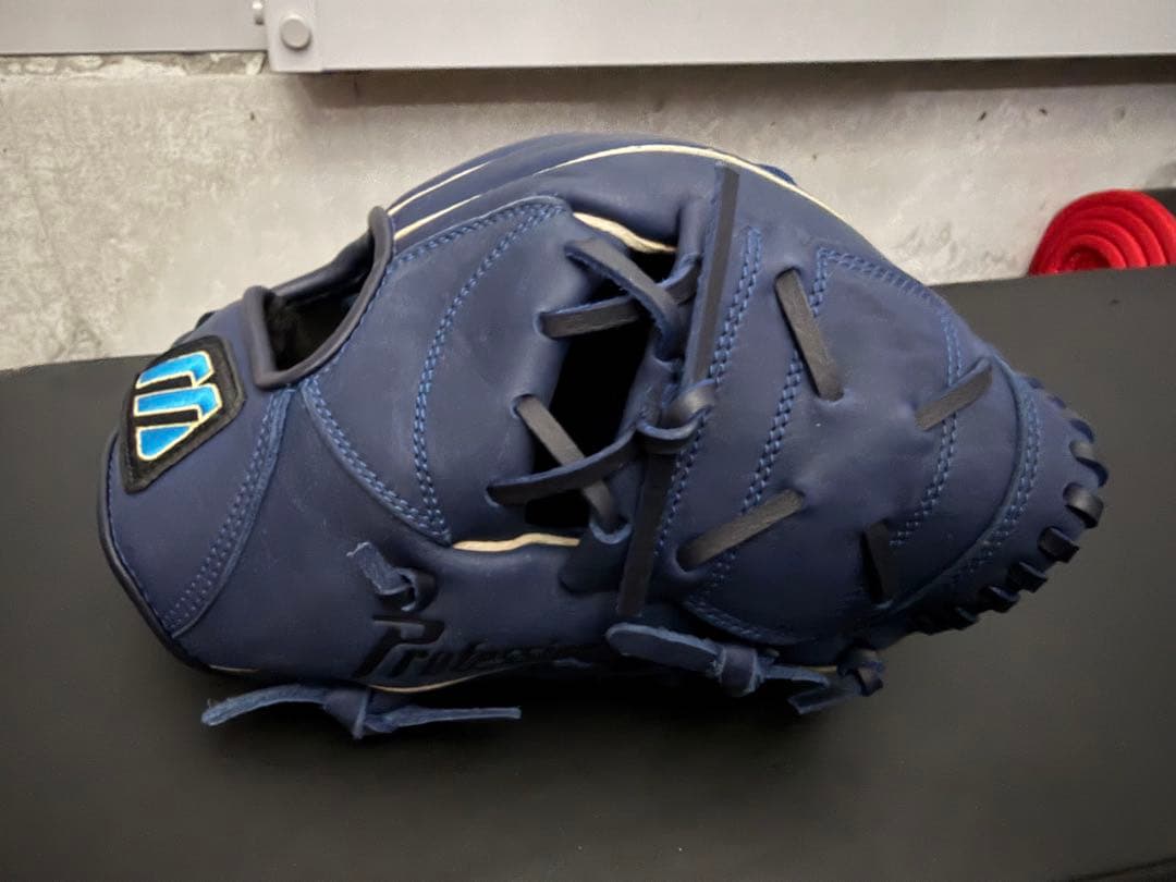 超レア品　ネイビー　ミズノ　軟式　グローブ