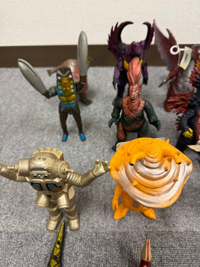 特撮ソフビ大量　約50体 まとめ売り　ソフビ　フィギュア　ゴジラ　ウルトラ怪獣