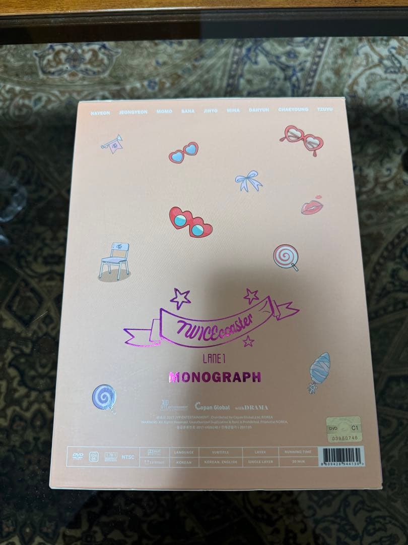 アイドル twice monograph TT coaster lane1