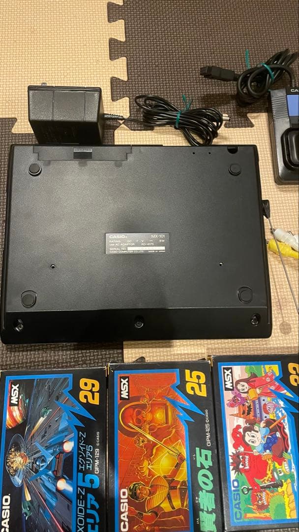 カシオ MSX MX-101 ゲームセット