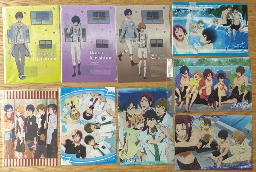 Free! ハイスピード　クリアファイル まとめ売り　100枚セット