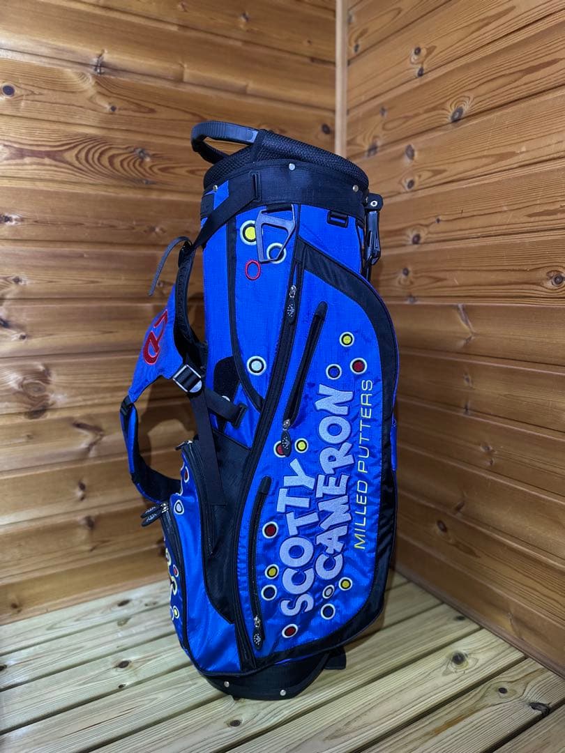 SCOTTY CAMERON キャディバッグ 青