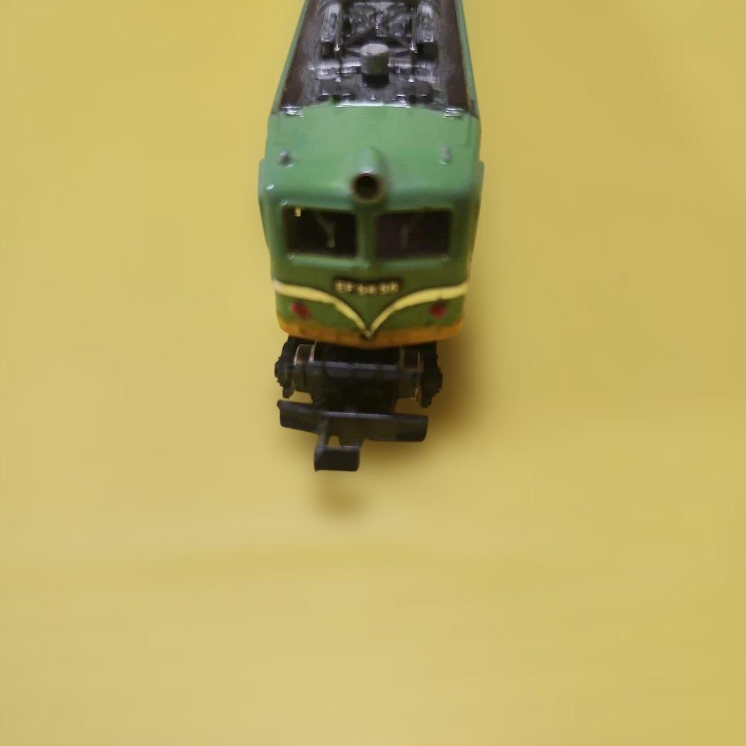 Nゲージ　TOMIX-EF58(青大将色)　KATO 571-2ナロ10青大将