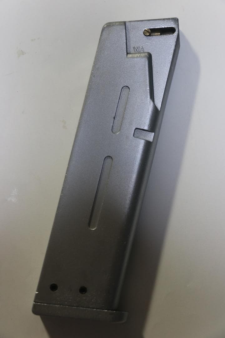 WA製　ABS樹脂ガスガン　コルト　コンバットコンダーカスタム　シルバー　合法品