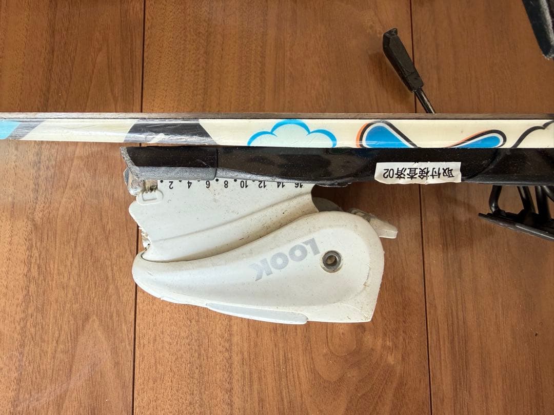 スキー板ビンディングセット