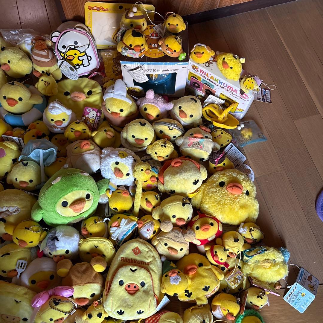 平成レトロぬいぐるみ　キイロイトリまとめ売り