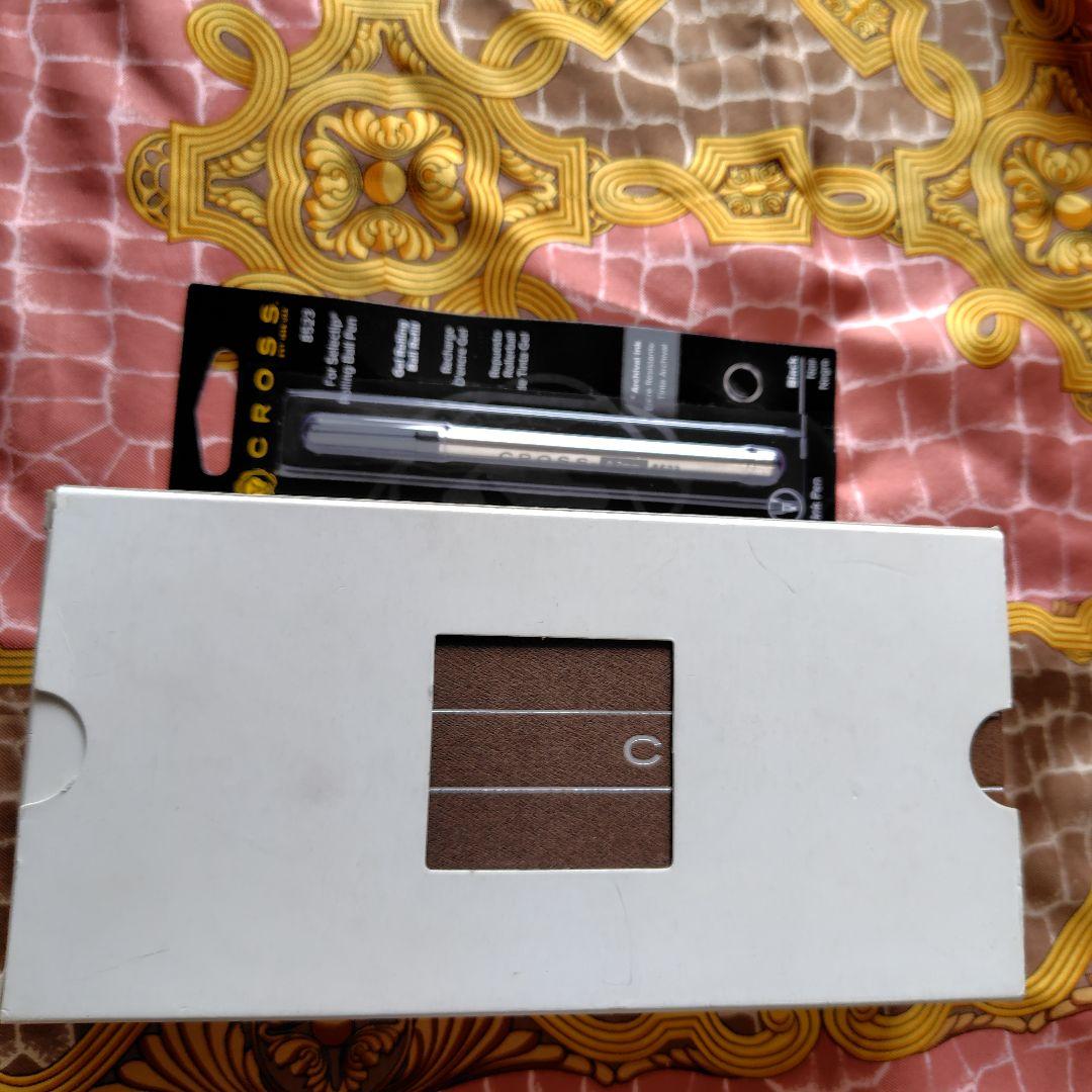 廃盤お買得CROSS タウンゼントブラックラッカーロジウムプレートケース付未使用