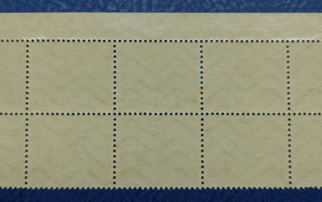 値下げ★日本の古い切手　風景　第１次平面版１０銭　美品　ブロック