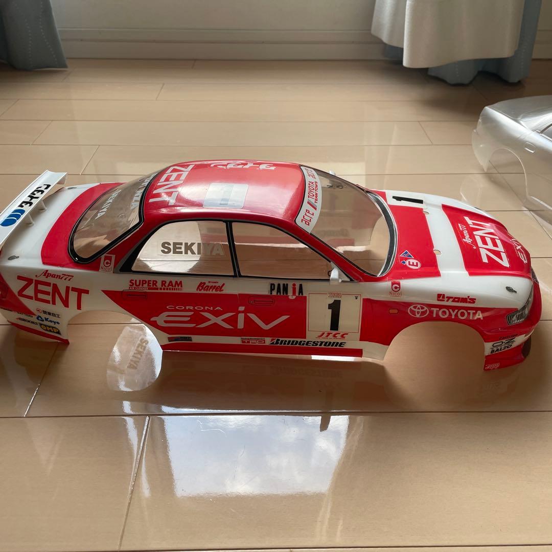 タミヤラジコン　トヨタトムスエクシブ タミヤスペアボディ　2個セット　レア