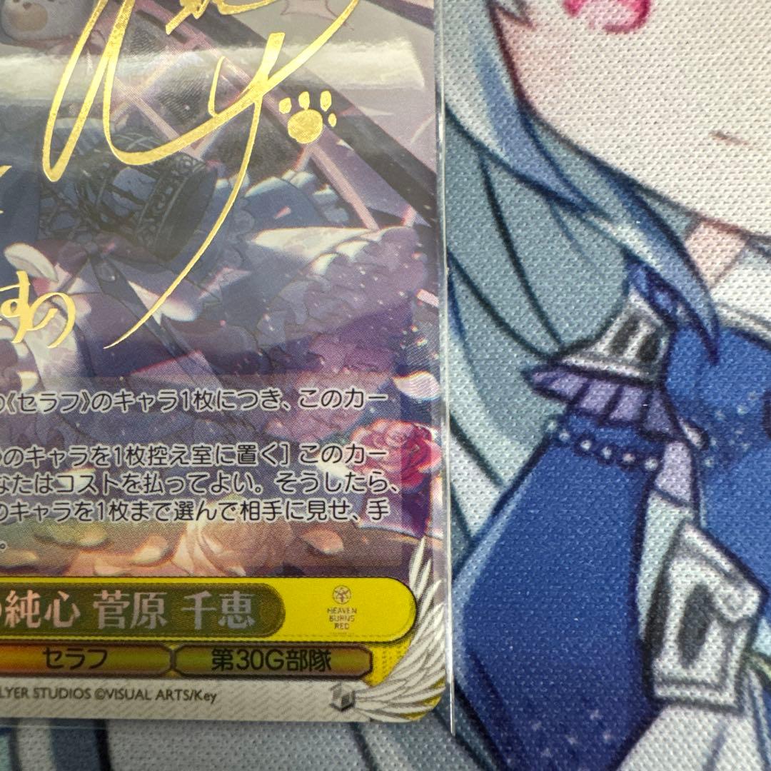 ヴァイスシュヴァルツ　亡国の純心 菅原 千恵 SP サイン