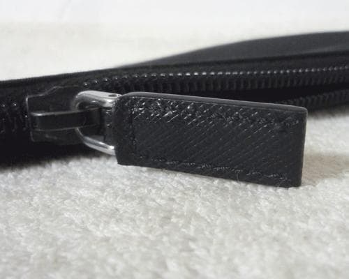 良品　プラダ　PRADA　ナイロン　レザー　三角ロゴプレート　ペンケース　筆箱