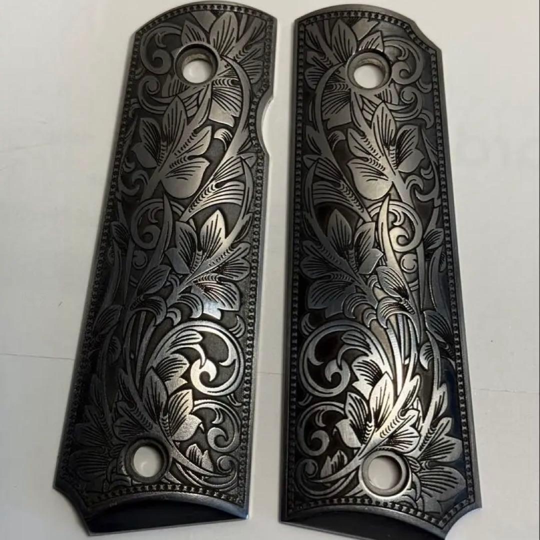 エングレーブ装飾のトイガングリップ