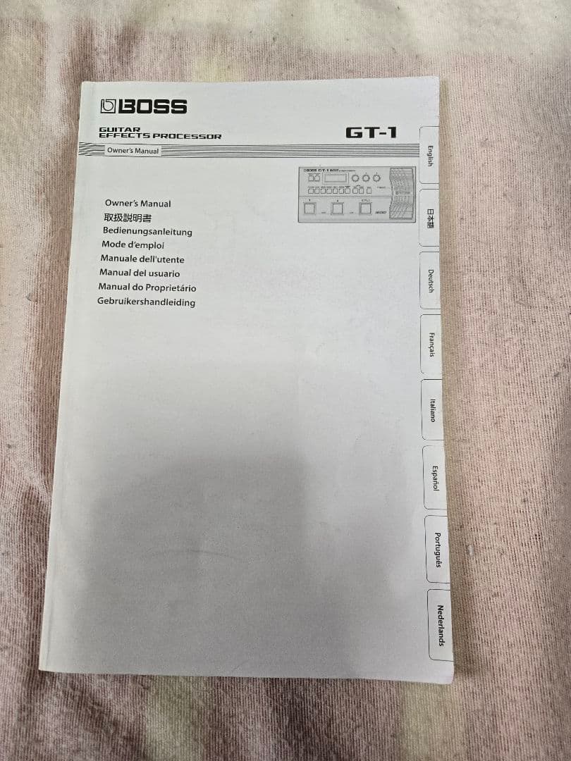 み*ご様 【動作確認済】BOSS GT-1 マルチエフェクター