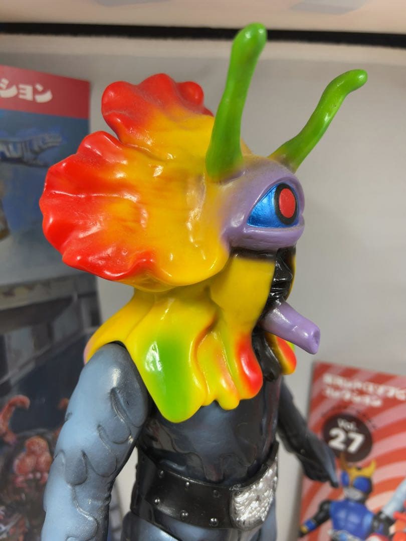 仮面ライダー　ドクダリアン　東映レトロソフビコレクション　キングサイズ